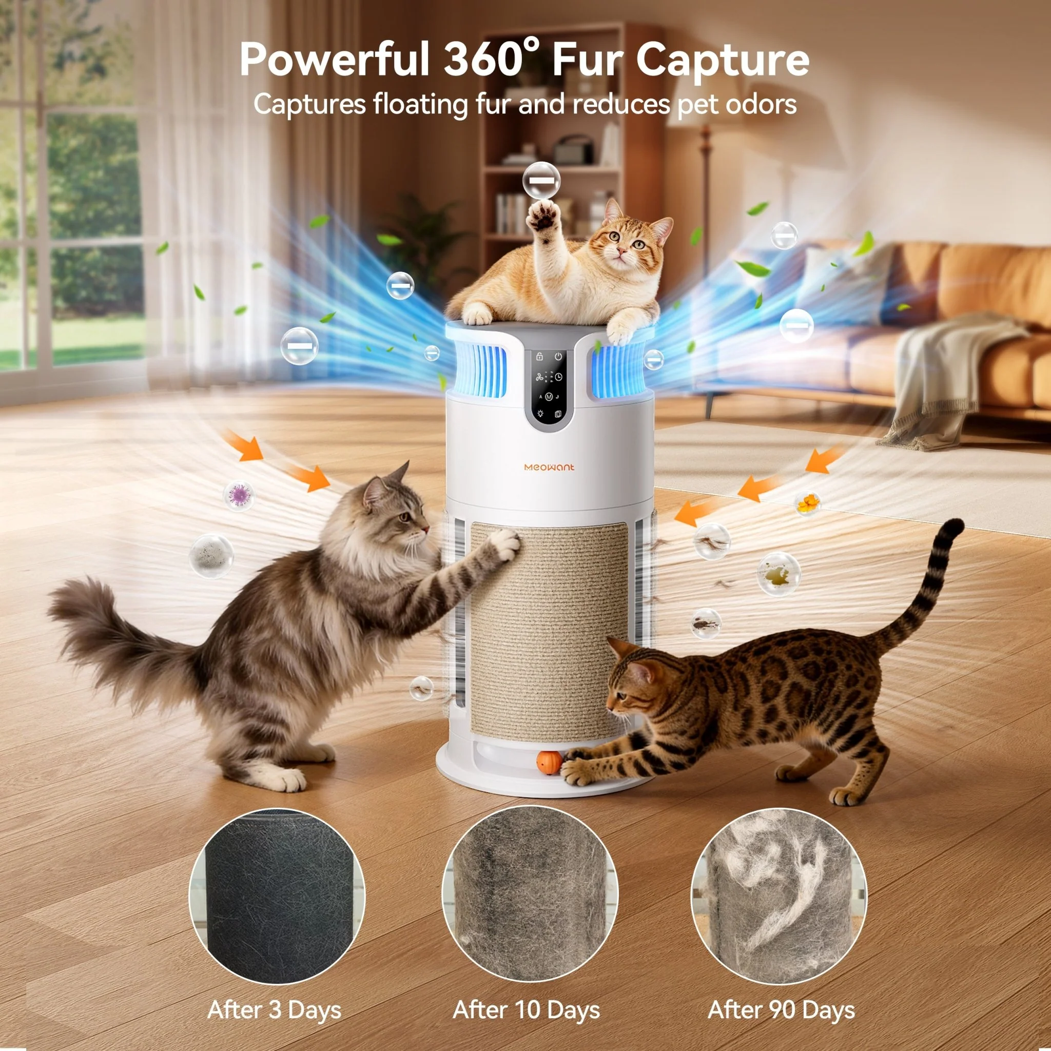 Meowant Pet Air Purifier - MW-PA08 - Image 7
