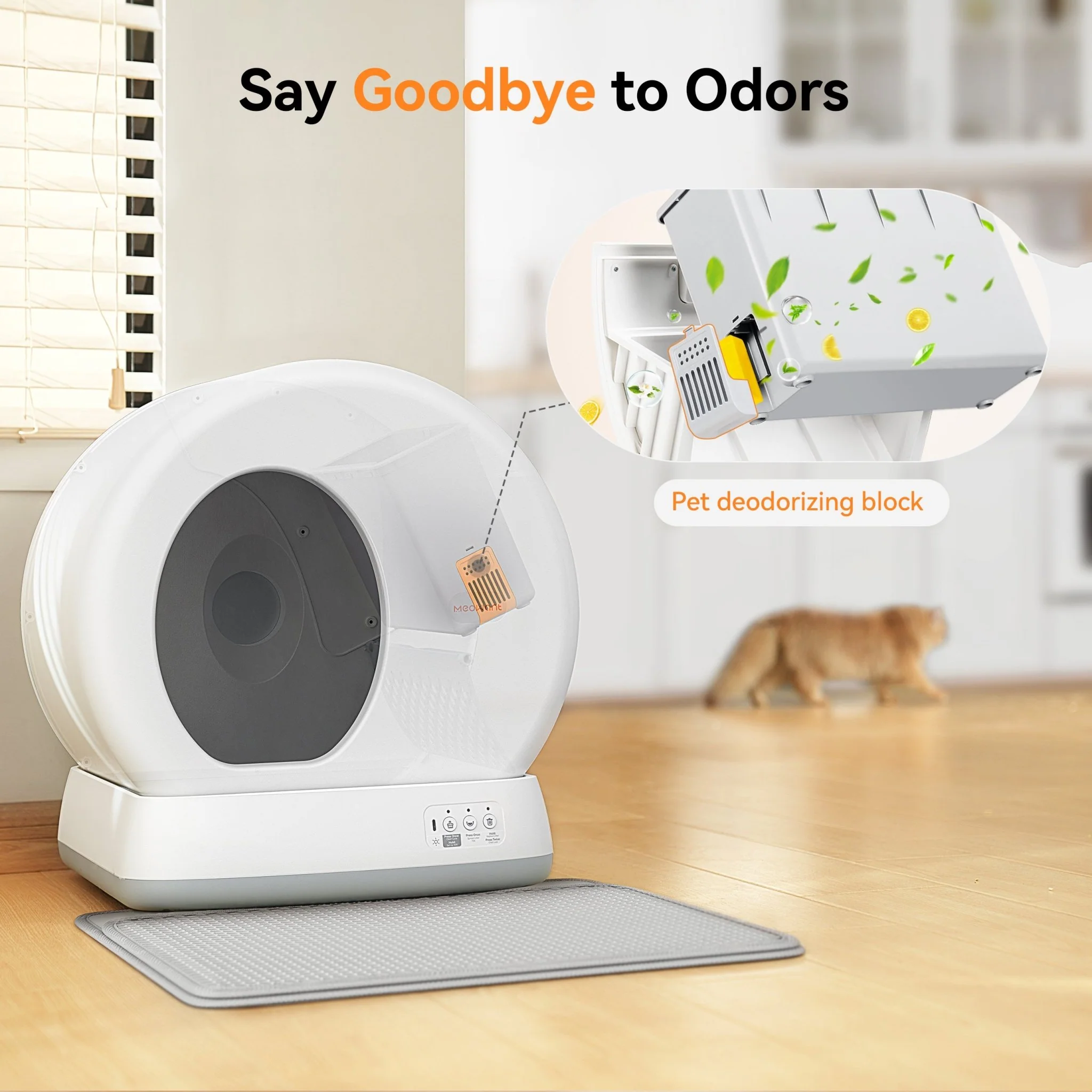 Meowant Self Cleaning Litter Box - SC01 Double Set - Image 9