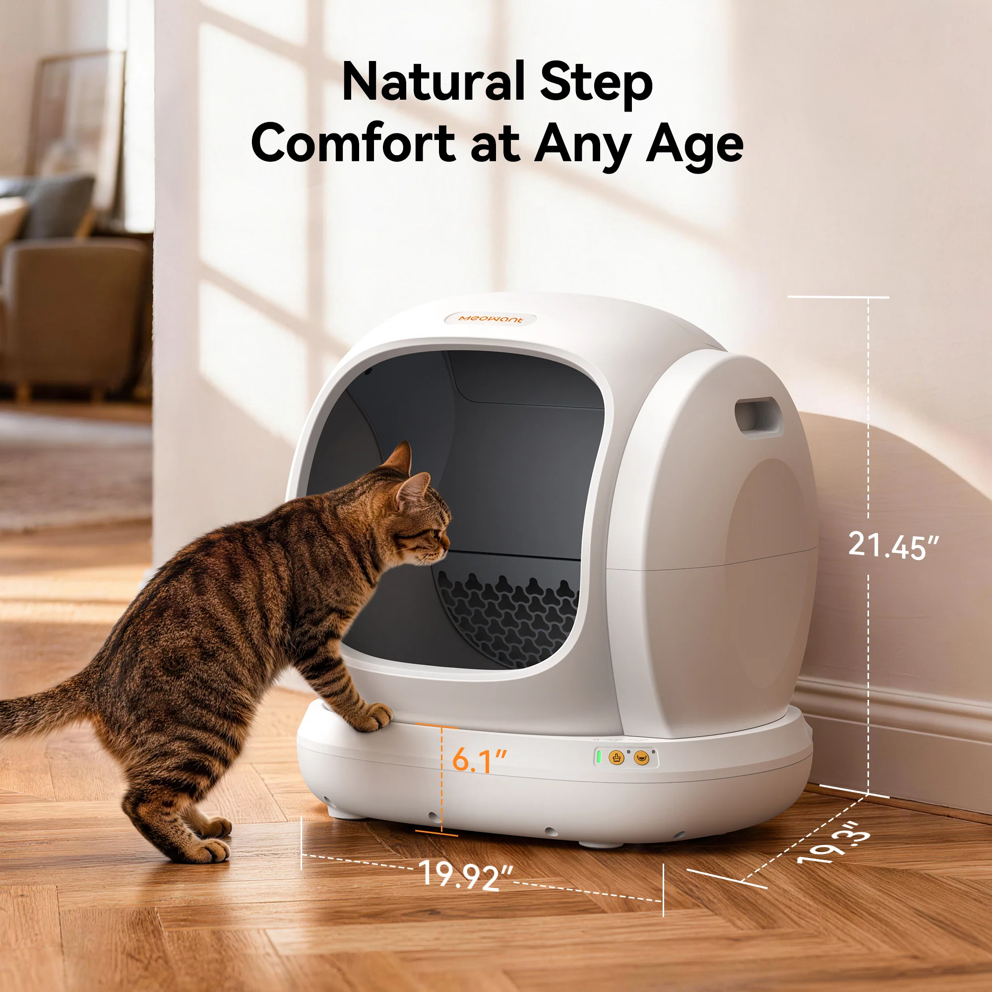 Meowant Self-Cleaning Cat Litter Box - MW-SC02 - Image 6